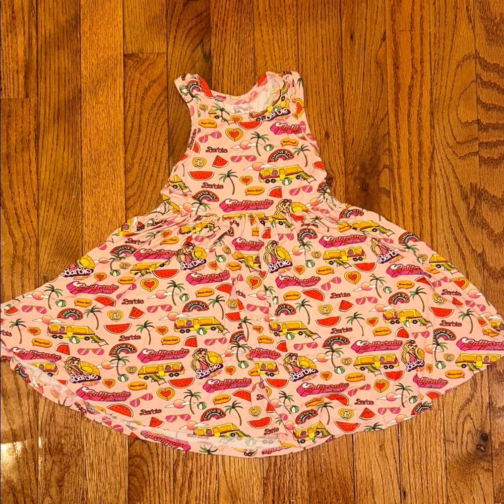 Posh Peanut x Barbie Racer Back Dress-3T
